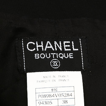 бирка Брюки Chanel