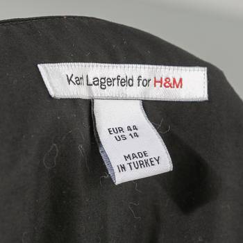 бирка Рубашка H&M x Karl Lagerfeld