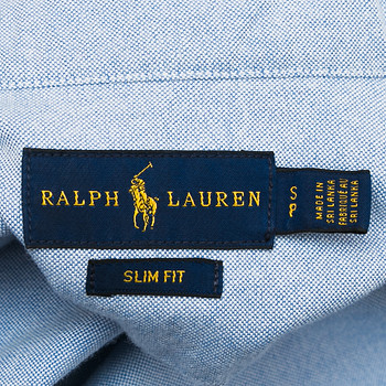 бирка Рубашка Ralph Lauren