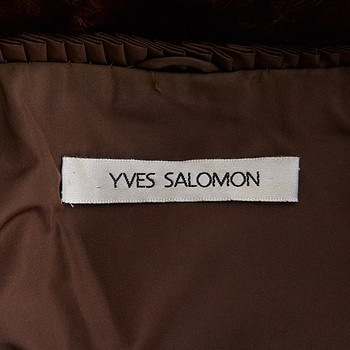 бирка Шуба Yves Salomon