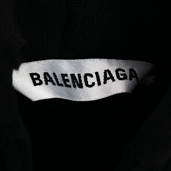 бирка Худи Balenciaga