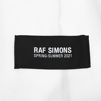 бирка пиджак Raf Simons