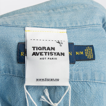 бирка Рубашка Tigran Avetisyan x SFS