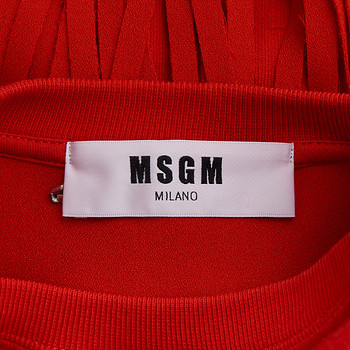 бирка Свитшот MSGM