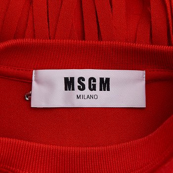 бирка Свитшот MSGM