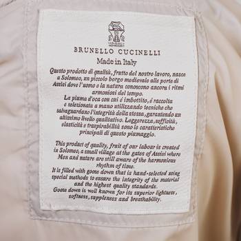 бирка Пуховик Brunello Cucinelli