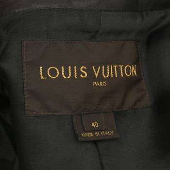 бирка Кожаная куртка Louis Vuitton