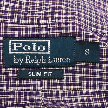 бирка Рубашка Polo Ralph Lauren
