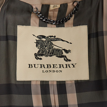 бирка Тренч Burberry Prorsum