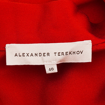 бирка Платье Alexander McQueen