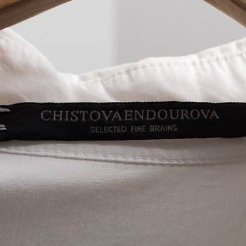 бирка Платье-рубашка Chistova Endourova