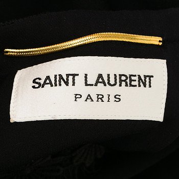 бирка Платье Saint Laurent