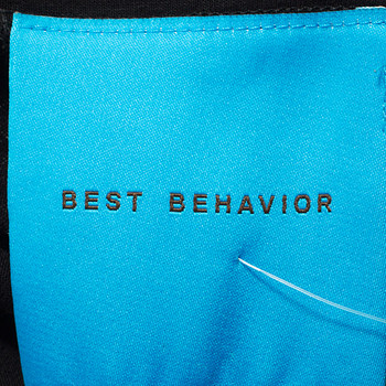бирка Платье Best Behavior