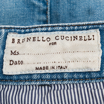 бирка Джинсы Brunello Cucinelli
