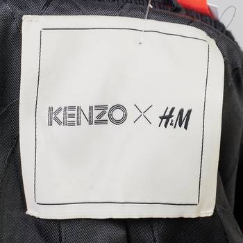 бирка Бомбер H&M x Kenzo