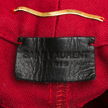 бирка Джинсы Saint Laurent