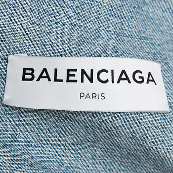 бирка Куртка джинсовая Balenciaga