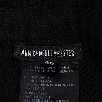 бирка Брюки Ann Demeulemeester