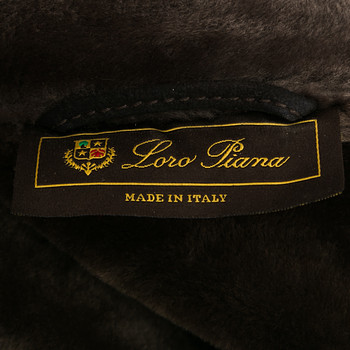 бирка Дубленка Loro Piana