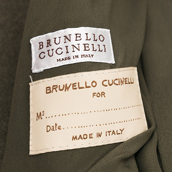 бирка Пальто Brunello Cucinelli