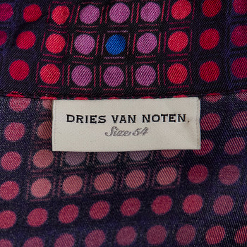 бирка Рубашка Dries Van Noten