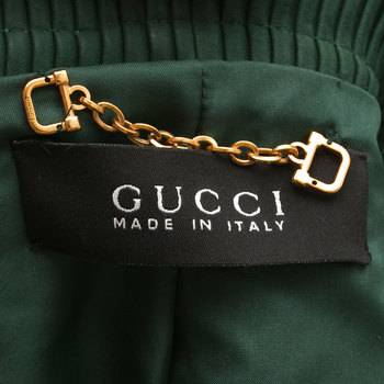 бирка Кожаная куртка Gucci