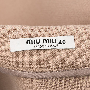 бирка Юбка Miu Miu