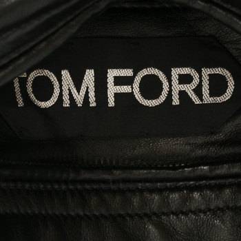 бирка Кожаная куртка Tom Ford