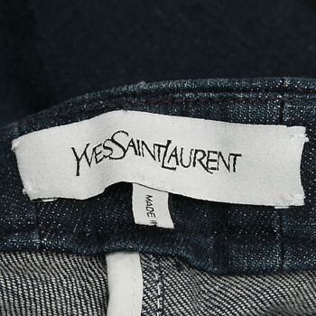 бирка Джинсы Yves Saint Laurent
