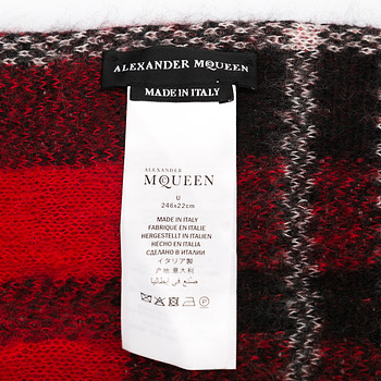 бирка Шарф Alexander McQueen