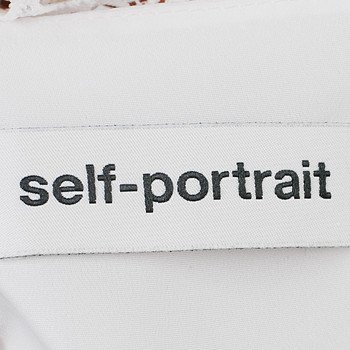 бирка Платье Self-Portrait