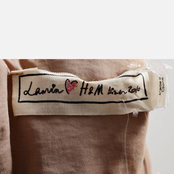 бирка Платье H&M х Lanvin