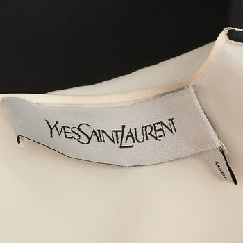 бирка Блуза Yves Saint Laurent