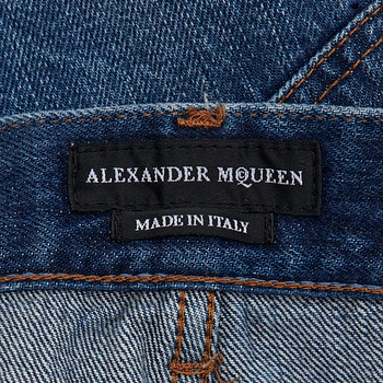 бирка Джинсы Alexander McQueen