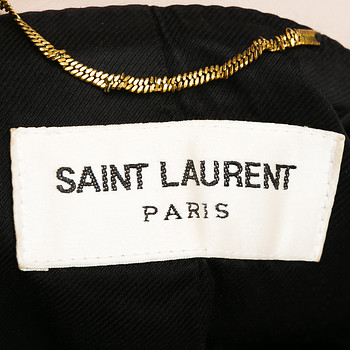 бирка Куртка кожаная Saint Laurent