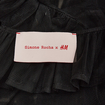 бирка Платье H&M x Simone Rocha