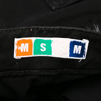 бирка Джинсы MSGM