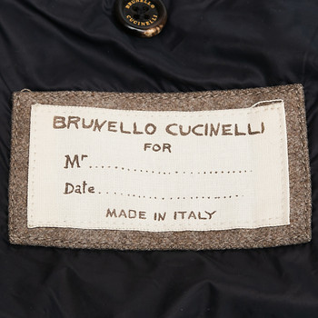 бирка Пуховик Brunello Cucinelli