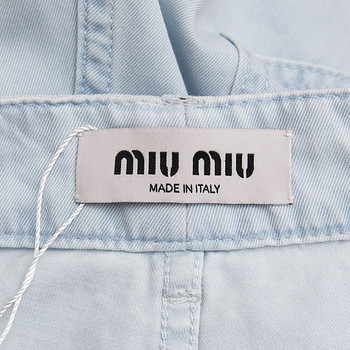 бирка Джинсы Miu Miu