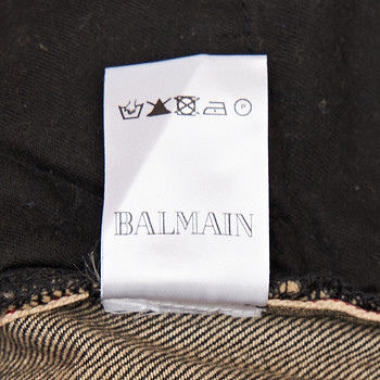 бирка Джинсы Balmain