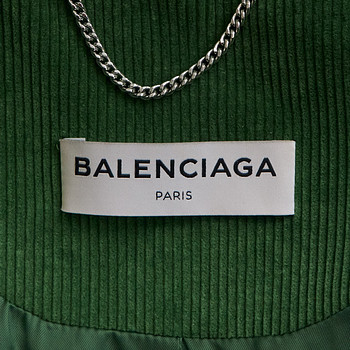бирка Пальто Balenciaga