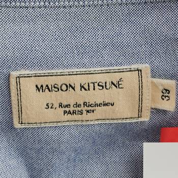 бирка Рубашка Maison Kitsuné