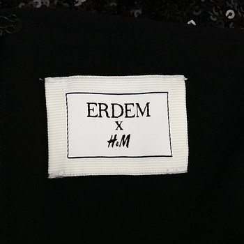 бирка Платье H&M х Erdem