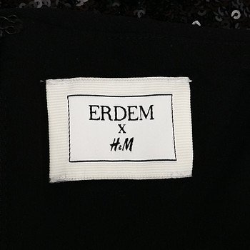 бирка Платье H&M х Erdem
