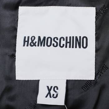 бирка Пуховик H&M х Moschino