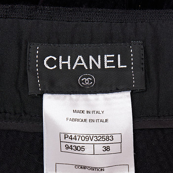 бирка Брюки Chanel