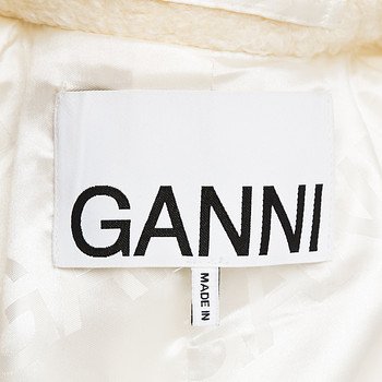 бирка Пальто Ganni