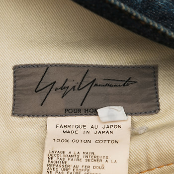 бирка Джинсы Yohji Yamamoto