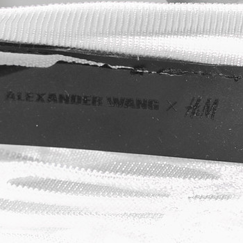 бирка Платье H&M х Alexander Wang