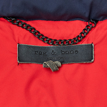 бирка Пуховик Rag & Bone